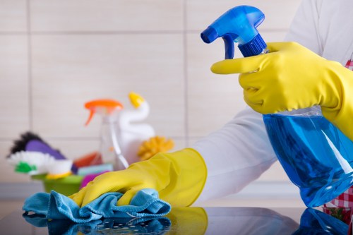 Local cleaning team providing ongoing upkeep in NW3