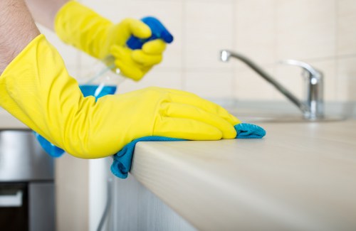 Mattress cleaning equipment used in a London NW3 property